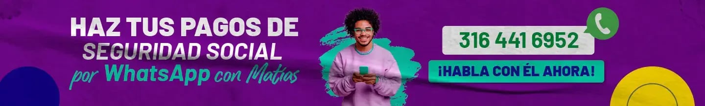 Haz tus pagos de seguridad social fácil y rápido a través de WhatsApp con Matías